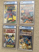 Vtg Captain America CGC Lot All W/ Magneto Juggernaut & Brotherhood Appearances picture