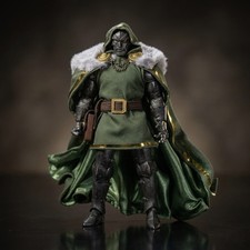 U.S Duty Free 1/12 Custom Marvel Doctor Victor Von Doom Suit Set v3 Soft Goods picture