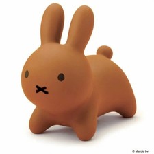 Ides Bruna Bon Bon Miffy Brown Soft Bounce Chair Bounce Riding Rabbit Toy picture