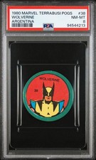 1980 MARVEL TERRABUSI WOLVERINE POG #38 ARGENTINA POP 3 picture