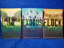 Kate Stewart Ravenhood Trilogy 3 Book Lot Flock Exodus The Finish Line picture
