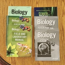 Abeka Biology 4th Edition- 6 student and teacher books picture