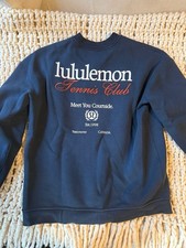 Lululemon Heavyweight Fleece Pullover *Tennis Club - True Navy picture