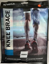 PowerLix Knee Brace - Compression Knee Sleeve- 1 Brace - CHOOSE Size & Color picture