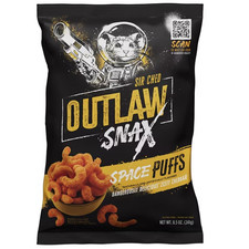 Outlaw Snax Space Puff Cheddar Cheese Flavored Puff 8.5oz Bag picture