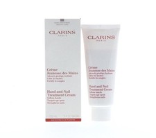 CLARINS Hand & Nail Treatment Cream 100ml/3.4oz NEW in Box Factory Sealed Tube picture