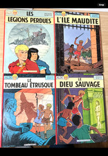Les Aventures d’Alix, bande dessinée 4-Book French Hardcover Vintage picture