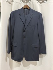 Brioni Navy Stripe 2pc Suit Size 42R picture