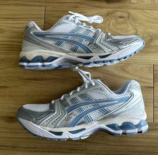 1203A537-115 ASICS Gel Kayano 14 'White Light Navy' Sneakers New✨ picture
