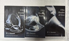 Fifty Shades Trilogy Books 1 2 & 3 Set  50 Shades of Grey Darker & Freed No Box picture