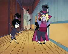Beetlejuice The Animated Series-Original Cel-Beetlejuice/Lydia Deetz picture