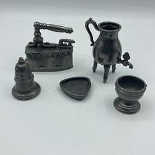 Children’s Antique German Toy Kitchen Miniatures Great For Roombox Or Doll House picture