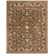 SAFAVIEH Antiquity AT52K Handmade Green / Gold Rug picture