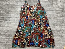 Shein Dress Womens 3XL Multicolor Sleeveless Tank Viscose picture