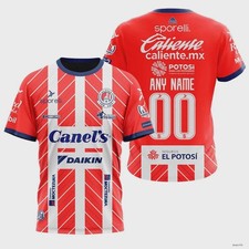 Personalized LIGA MX Atletico San Luis Shirt 3D 2024-2025 Size Youth/Adult Size picture