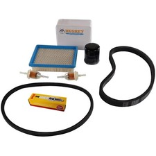 GOLF CART TUNE UP KIT WITH BELTS &NGK SPARK PLUG FOR CLUB CAR DS 1997 -2004 picture