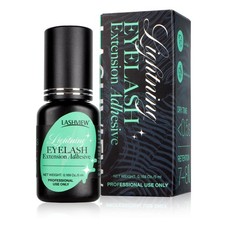 LASHVIEW Eyelash Extensions Glue, 0.3 Sec Fast Drying Retention 5ML, Black picture