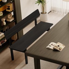 BALANBO Bench Solid Wood Sturdy Kitchen Livingroom Farmhouse Indoor Outdoor picture