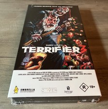 New Terrifier 3 (2024 VHS) Umbrella Entertainment - Art The Clown Horror picture