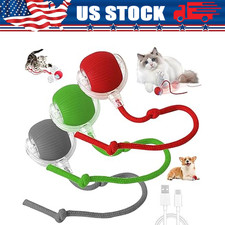 Automatic Rolling Ball Smart Cat Dog Toy Electric Pet Self-moving Kitten lot picture