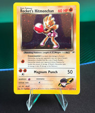 Wizards of the Coast Pokémon TCG Gym Heroes Rocket's Hitmonchan 11/132 Holo LP picture