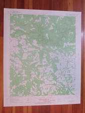 Pleasant Plains Arkansas 1966 Original Vintage USGS Topo Map picture