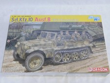 1/35 Dragon WWII German SdKfz 10 Ausf B 1942 Prod. Half Track Plastic Model Kit picture