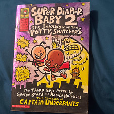 Scholastic Super Diaper Baby 2 Potty Snatchers Paperback picture