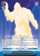 Horrific Mayonnaise Human - RZ/S68-E093 - U Near Mint Weiss Schwarz Re:Zero - Me picture