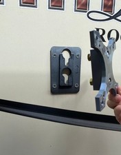 Camper TV Mount for temporary mounting of TV on outside of camper. picture