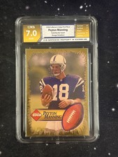 1998 Collector's Edge 1st Place Peyton Manning RC Gold Image Variation - C3G 7.0 picture