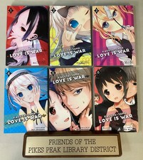 Kaguya-Sama LOVE IS WAR MANGA Volumes 1-6 English Viz Media PRISTINE picture