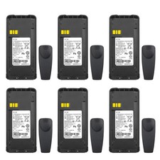 6PCS PMNN4476A PMNN4080 PMNN4082 Battery for Motorola CP100D CP185 CP1200 CP1... picture