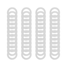 Compatible M8×12MM Steel Shim Washer Set 48Pcs (0.1/0.2/0.3/0.5Mm, 12Pcs Each) – picture