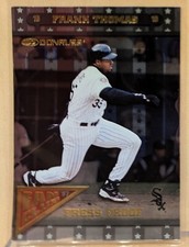 1998 Donruss FAN CLUB GOLD PRESS PROOF #157 Frank Thomas HOF RARE PARALLEL /500 picture