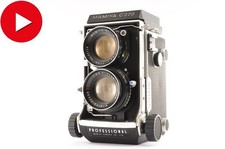 [US Duty Paid] Mamiya C220 TLR Camera 105mm f3.5 Blue Dot JAPAN #L275 picture