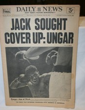 Daily News June 22 1960 Floyd Patterson Beats Johansson picture