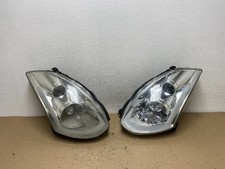 2003 2007 Infiniti G35 Coupe Left+Right Set Side Headlights AE9808 DG picture