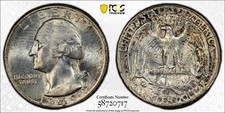 1949-D Washington SILVER Quarter 25c PCGS MS66 - PCGS GOLD SHIELD picture