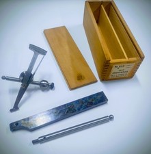 L.S. Starrett Co. Test Indicator Model 64 M With Original Wooden Case picture