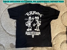 Vtg Futurama Sound Cartoon Sitcom T-shirt S to 5XL BA327  picture