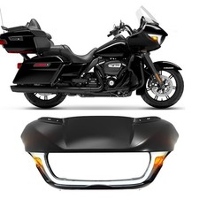 Front Black Fairing Cowl w/White DRL Amber Turn Signal For Road Glide 2015-2023 picture