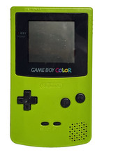 Used green nintendo gameboy color deep cleaned and in amazing condition picture