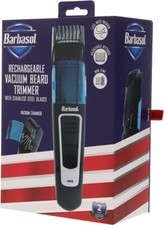 Barbasol Cordless Vacuum Beard Trimmer 10 Adjustable Guide Settings New Sealed picture