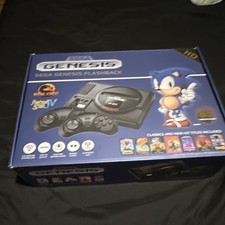 AtGames Sega Genesis Flashback HD Console FB3680 w/ 2 Wireless Controllers picture