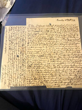 RARE 1731 GeorgeII Letter KNOWSLEY HALL Isle of Man Governor Horton Bloodletting picture