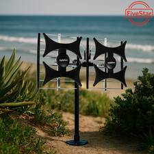 Amplified HDTV Antenna UHF VHF 200 Mile 4K 1080P Indoor Outdoor FM + Cable/Pole picture
