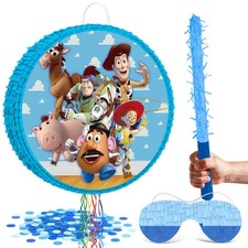 Toy Story Round Piñata 4 Toy Story Pinata Game Supplies Birthday Decorations Set picture