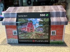 Eurographics Family Barn 550 piece Jigsaw Puzzle picture