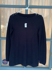 Talbots NWT Crewneck Knit Long Sleeve Sweater Size XS  Retail $98 picture